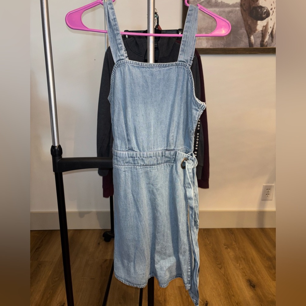 Sincerely Jules Sky Blue Smocked Dress